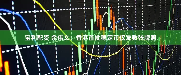 宝利配资 余伟文：香港首批稳定币仅发数张牌照